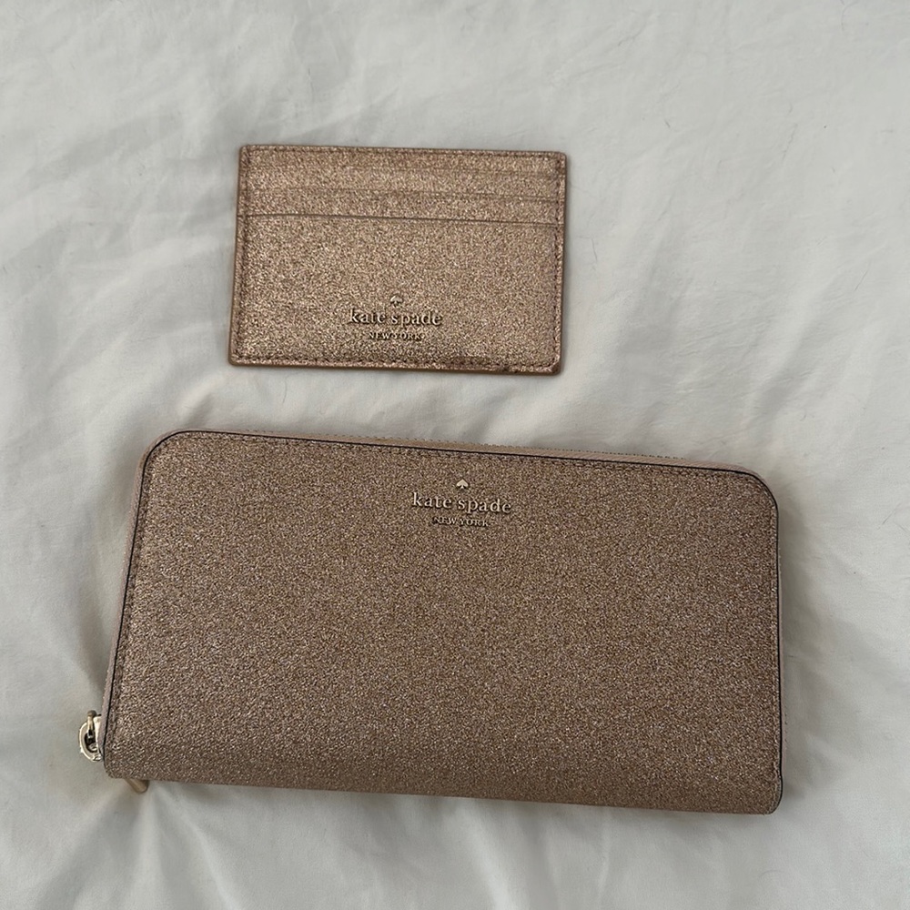 Kate Spade Bundle ♠️ Wallet & Card Holder